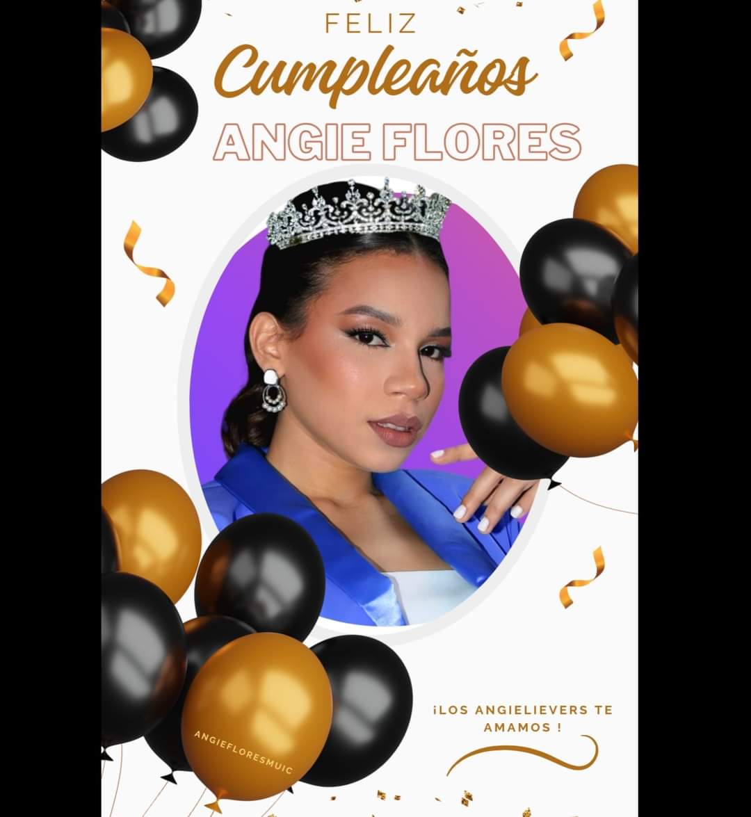 En este día especial se encuentra Cumpliendo Años la Reina de Honduras Angie Flores 🥳👑😍 Te deseamos lo Mejor 

FELIZ CUMPLEAÑOS ANGIE