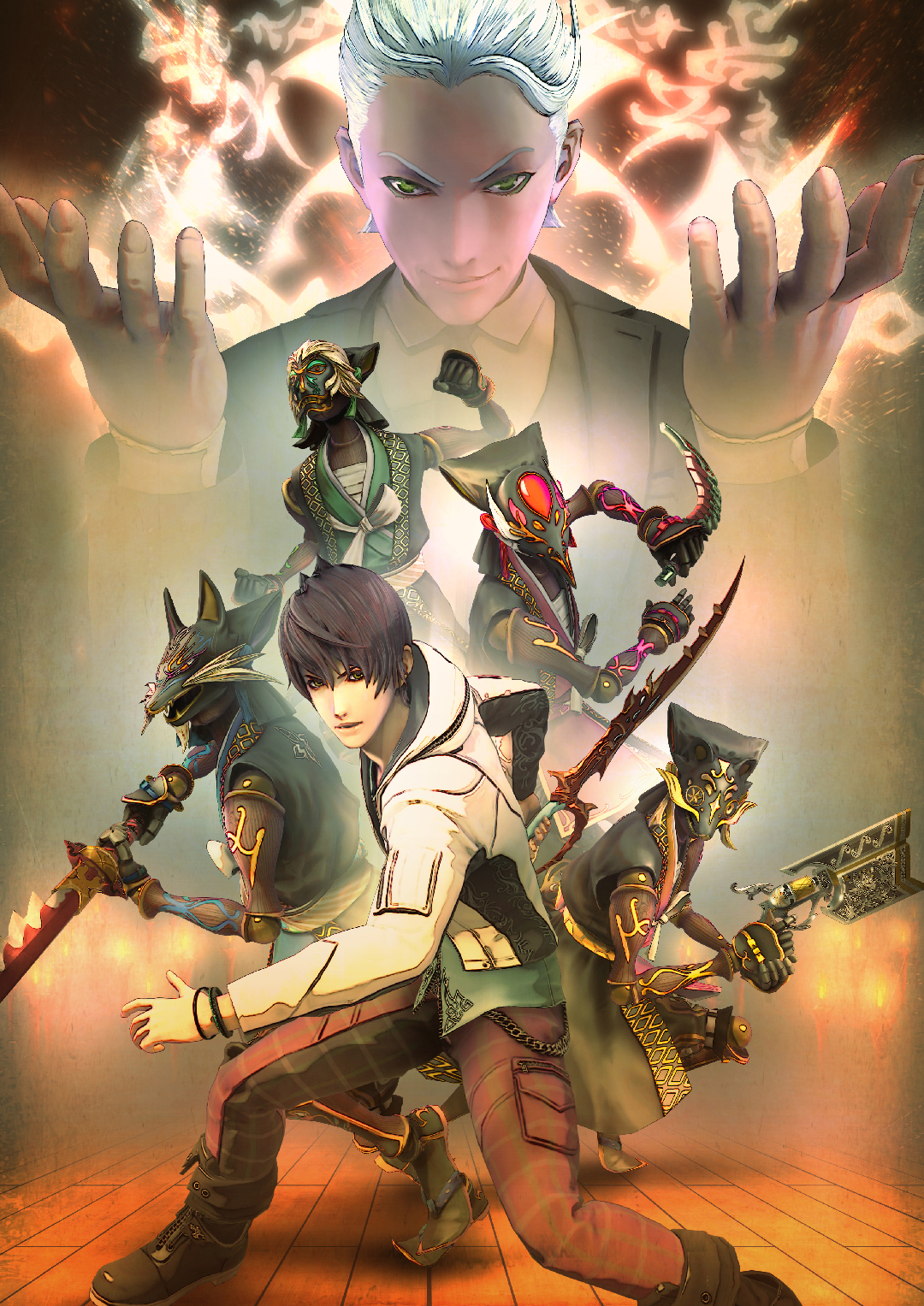 SaGa Series on X In SaGaEmeraldBeyond Tsunanori comes from the long lineage of the important Mido family of Miyako City. He is selected for the Cathedral Project to investigate other worlds and