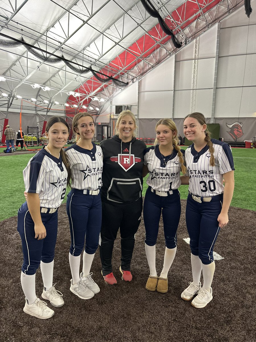 Thank you @RUSoftball for hosting a great pitching clinic!! I had a great time and i’m excited to keep up the work during the cold months! @stars_FPNJ