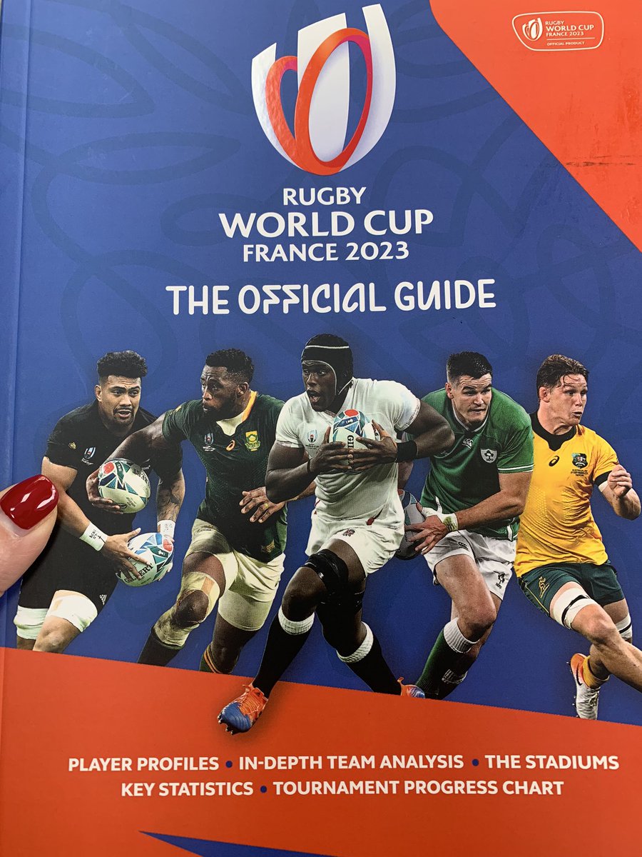Absolute bargain of a find for part of the big SL’s Xmas present, time to swot up on the stats before the grilling begins! #RWC2023