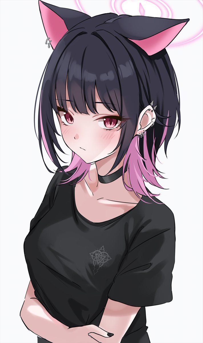 カズサ(ブルーアーカイブ) 「 」|まりぴのイラスト