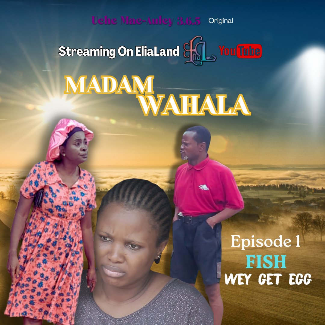 UcheMacAuley's tweet photo. MADAM WAHALA EPISODE 1

A frozen food shop owner invites trouble to her shop when she sells a fish without eggs to Caro; Madam Wahala herself.

Watch episode of Madam Wahala Episode 1 on EliaLand (YouTube) https://t.co/4wBLH7yQn3