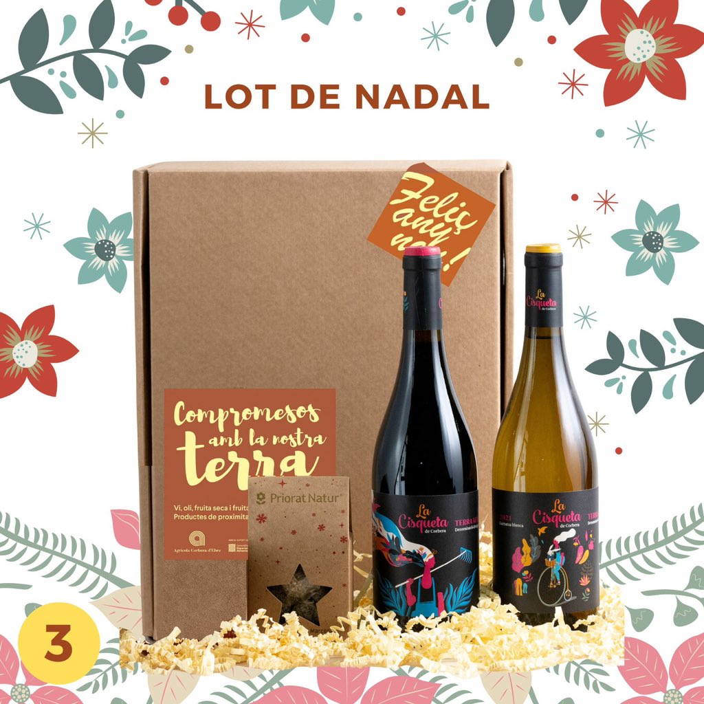 Si heu de fer obsequis 🎁 per Nadal, tenim diferents propostes que són molt més que un detall! 🍷

Us els portem a casa si els 🛒 a la nostra botiga en línia! 

➡️ agricolacorbera.com/botiga/

#regalsdenadal #doterraalta #dopoliterraalta #winelovers