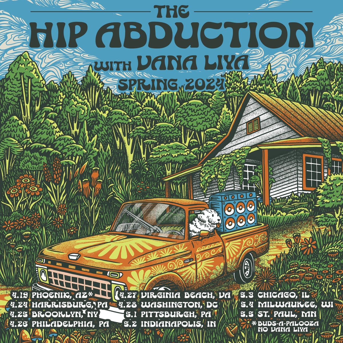 Vana Liya (@vanaliyamusic) on Twitter photo getting to go on tour with <a href="/thehipabduction/">β£ββ βββ ββββ€ββ£βββ</a> again is like getting to live one of your favorite dreams twice ππ«Άπ½ getting to go on tour with <a href="/thehipabduction/">β£ββ βββ ββββ€ββ£βββ</a> again is like getting to live one of your favorite dreams twice ππ«Άπ½