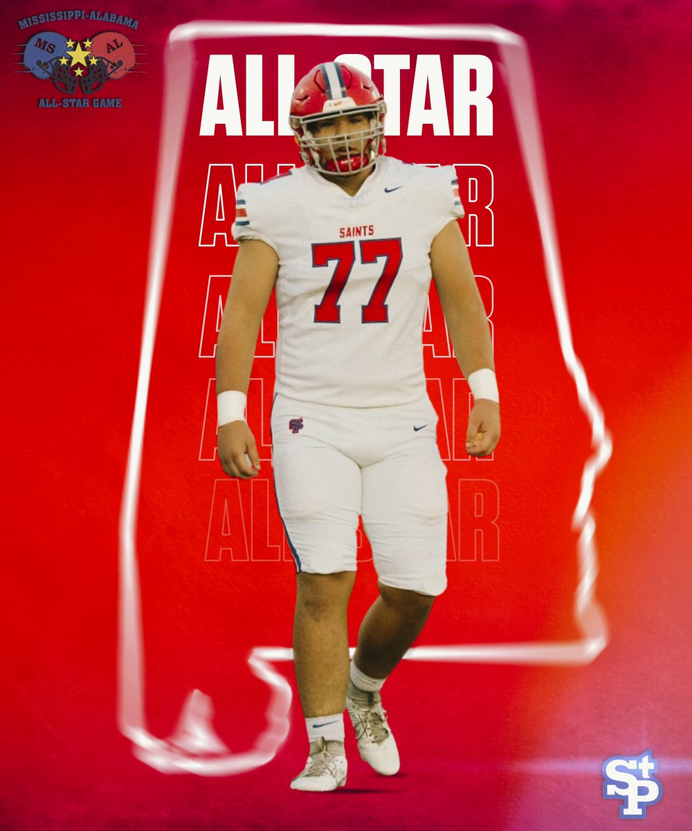 Good luck to <a href="/AsherHale2/">Asher Hale</a> today as he represents Alabama in the <a href="/AHSAAUpdates/">AHSAA</a> Alabama Mississippi All Star Game.