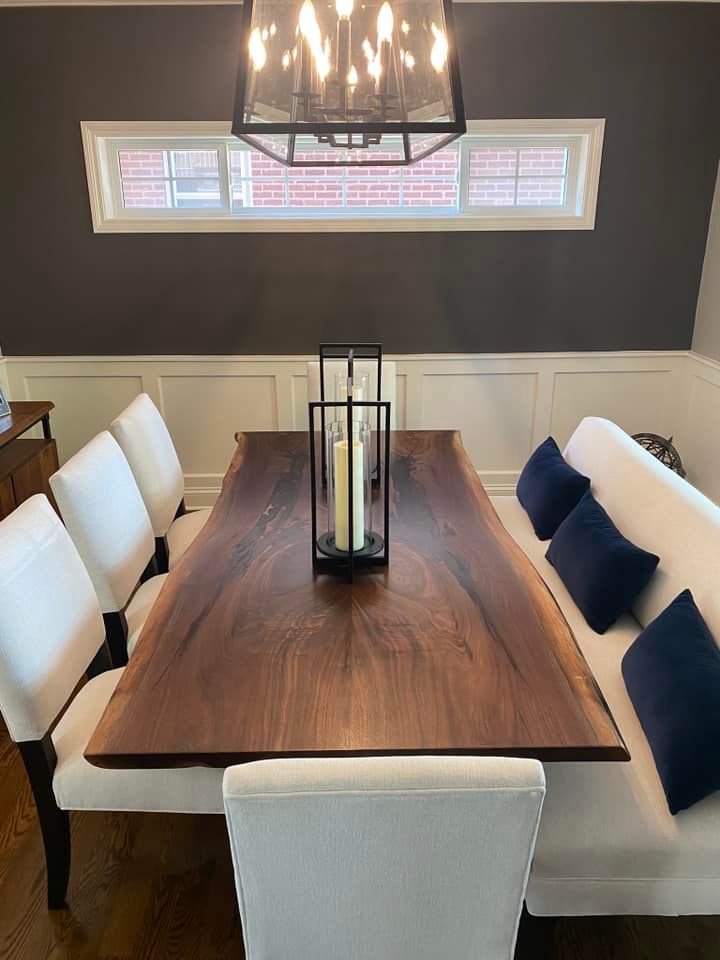 HandmadeTables's tweet image. Thanks Tina G. for sharing!

Any of you, feel free to send us some snaps!

#walnutslab #bookmatching #naturalwalnut #bookmatched