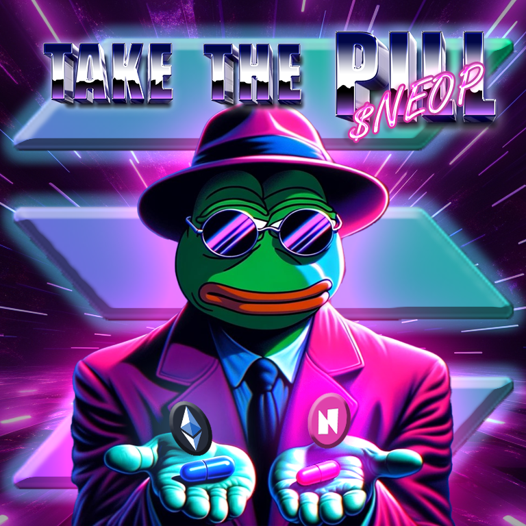 KlausenArt's tweet photo. Choosing the $NEOP Pill is just the start - @Neon_EVM
 is your gateway to explore beyond #Ethereum and your guide down the rabbit hole of #Solana!  💊🕳🐇 #RabbitHoleGuide #EthereumToSolana #NEOPepe

#CRYPTO $ETH $SOL $NEON $MORA $KART $FRONK $PEPE $PEEP $BONK #MoraSwap #klausenart #klausenartdesign #SolanaCommunity #aiartist #AI #aiart #cryptocurrency #cryptocurrencies #Cryptoassets #CryptoCommunity #cryptoinvesting
@neopepe_neon
@MhiztaLOEL
@TheRENInvest