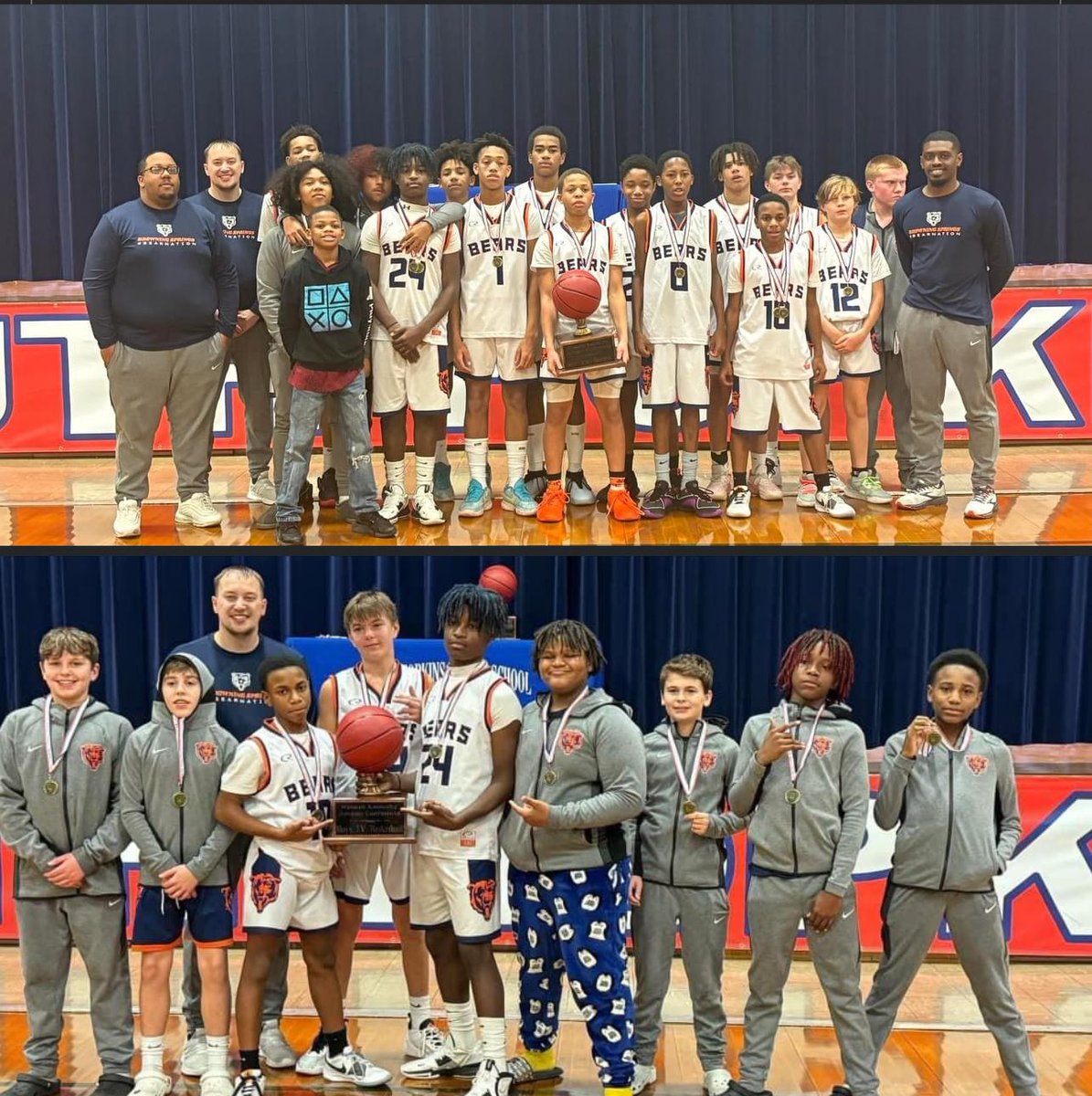 Also congrats to the Browning Springs Boys Middle School Basketball Team on being 2023 WKAC Champions….