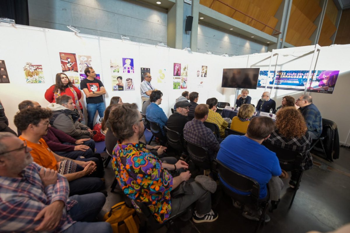 Éxito total de participación ciudadana en el Salón del Cómic de Zaragoza 2023. Entradas anticipadas vendidas para hoy sábado y mañana domingo. Pero puedes comprarlas en taquilla hasta completar aforo. #saloncomiczgz #diciembremesdelcómic #centroscivicoszaragoza
