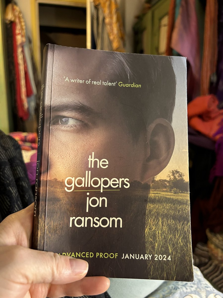 Thank you @Brownlee_Donald for my copy of The Gallopers by @joni_ransom which is published in January.A story of an intense gay relationship set just after the Great Flood of 1953 4⭐️@MuswellPress bionicsarahsbooks.wordpress.com/2023/12/16/the…
