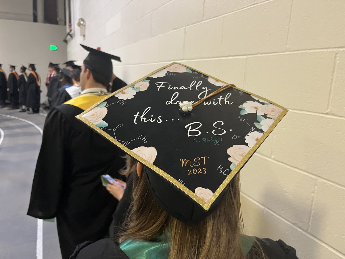 sandtcec's tweet image. Way to go, @MissouriSandT graduates!
#commencement2023 #MinerPride