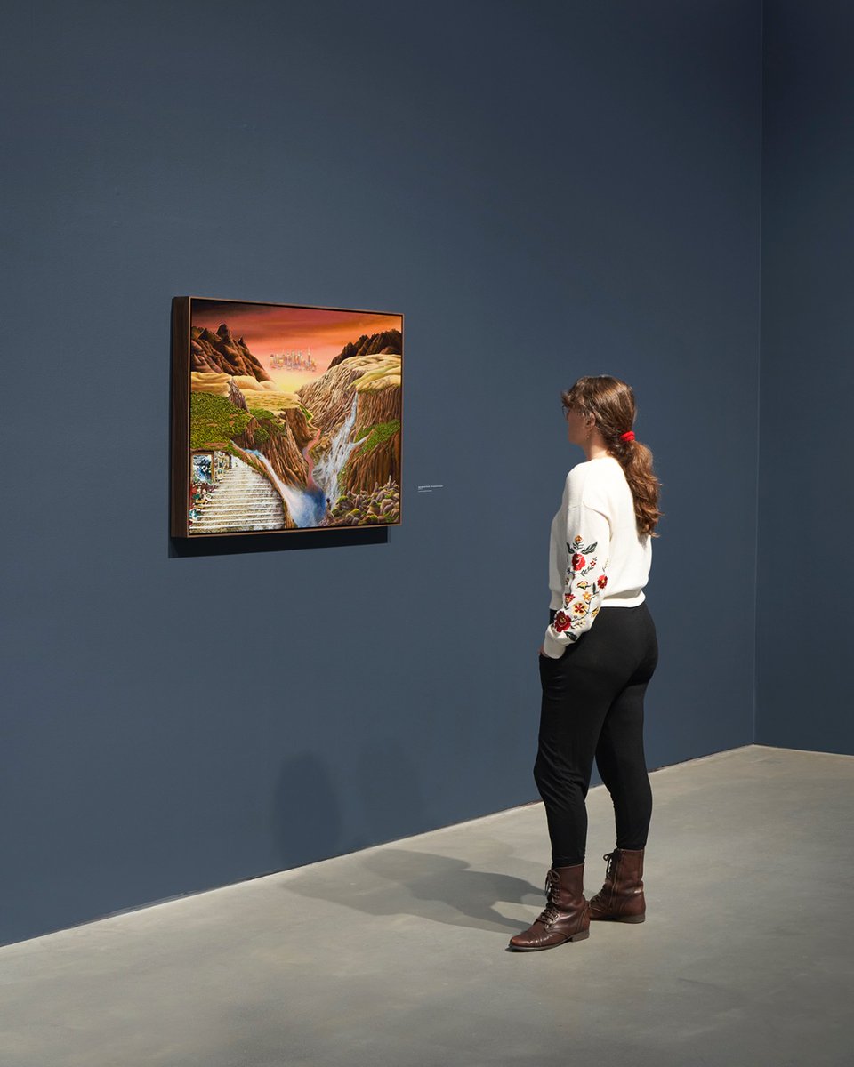 PaceGallery's tweet photo. There's just one week left to view #RaqibShaw's solo exhibition, "Space Between Dreams," at our 540 West 25th Street gallery in New York. Plan your visit: https://t.co/AMC4QTd0Se https://t.co/QnPWDHiHgy