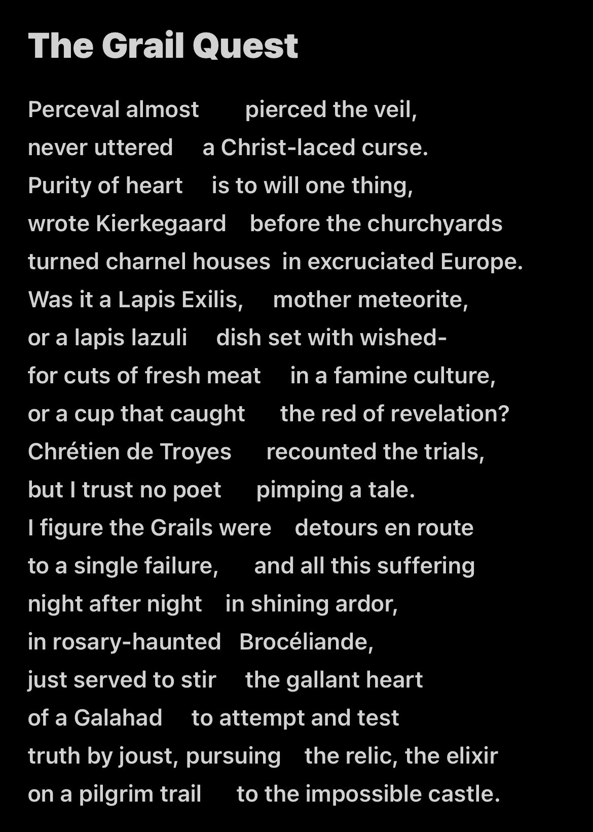 Hieros Gamos The Holy Grail Poems In Honour Of Ben, 44 OFF