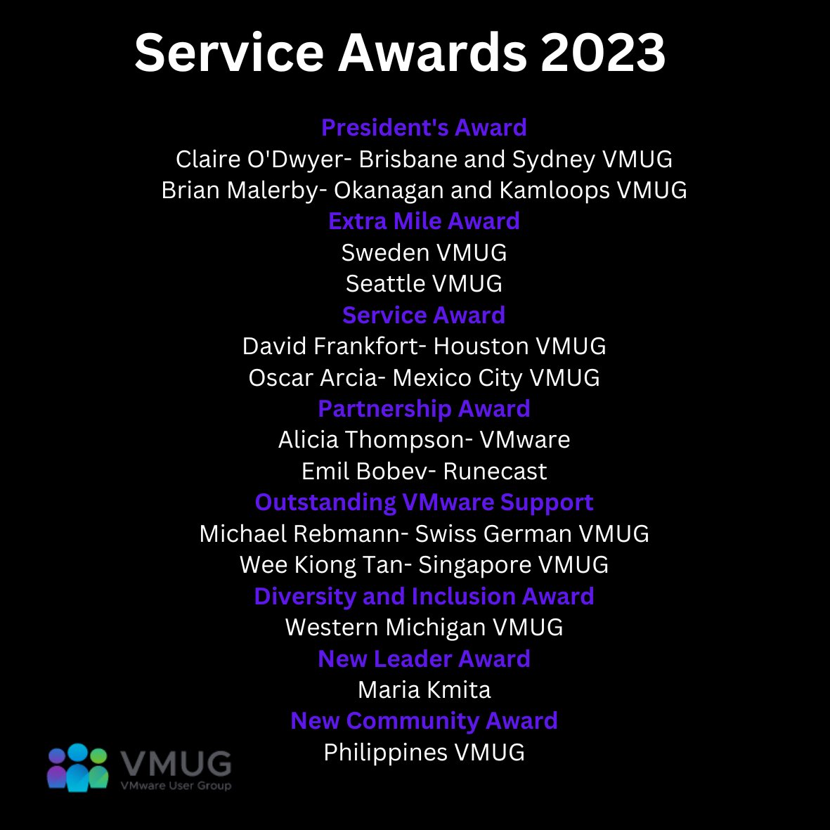 Adrian Woodward (@vadrianw) on Twitter photo Congrats to all the <a href="/MyVMUG/">VMware User Group</a> Service Award winners! We are so lucky to have you as advocates of the VMUG Community β I appreciate you & all that you do! Congrats to all the <a href="/MyVMUG/">VMware User Group</a> Service Award winners! We are so lucky to have you as advocates of the VMUG Community β I appreciate you & all that you do!