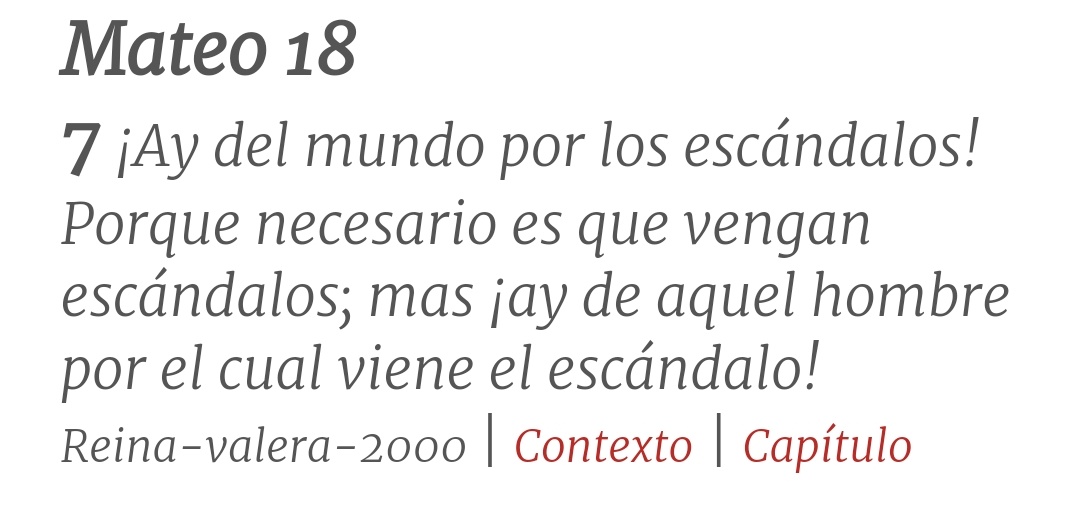 «La niña a quien le gustaban demasiado las cerillas», de Gaétan Soucy: segundo título nuestro (el otro es «La piedra de toque», de Edith Wharton) en el que se cita este versículo del Evangelio de san Mateo.