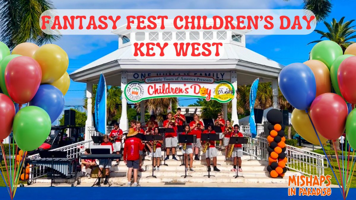 Subscribe to our YouTube channel for fun tropical places to visit with kids: 

youtube.com/@mishapsinpara…

Watch our YouTube video about FANTASY FEST CHILDREN’S DAY IN KEY WEST here: 

youtu.be/QrGmqXLStjY?si…

#youtube #youtubechannel #children #keywest #travelingwithkids