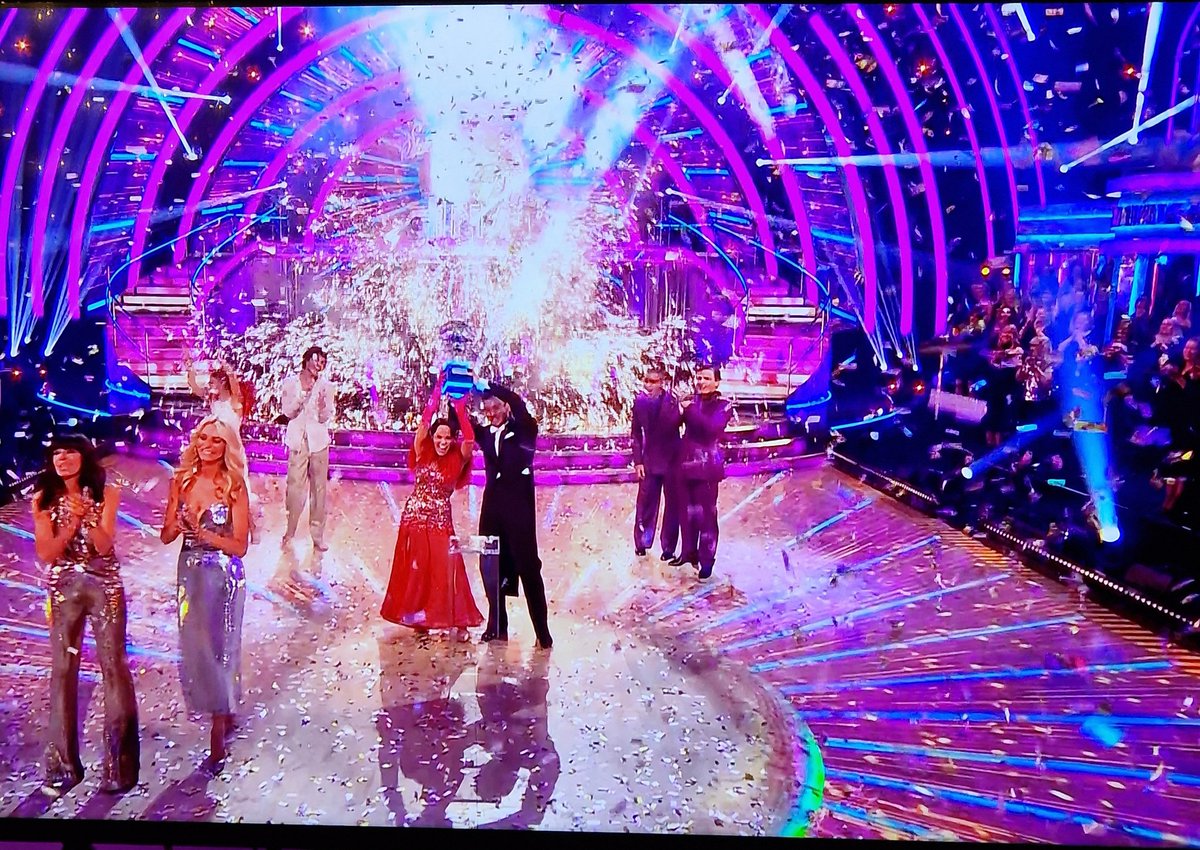 #StrictlyFinal #strictly #ellieleach #vitocoppola Well done what a team 👏 🏆 ❤️