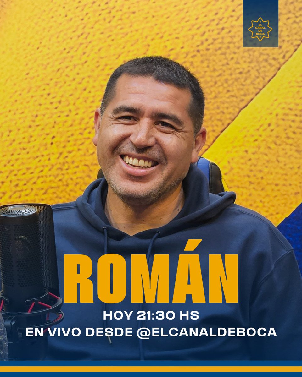 🎙️ HOY HABLA ROMÁN 

🔜 A horas de las elecciones, nuestro actual vicepresidente hablará con el canal oficial. 

Seguilo desde las 21:30 hs por acá:
📱💻youtube.com/live/SwOI2Od89…