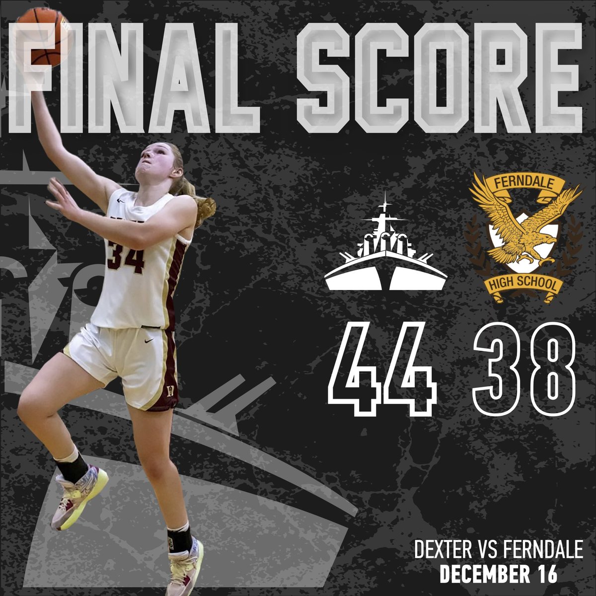 Our Lady Dreads are now 4-0! 🚢💪 
#dreadnation #dreadstrong