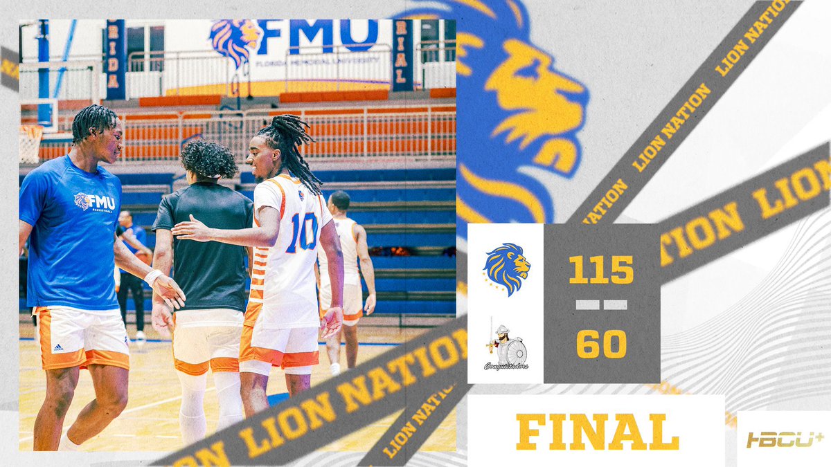FINAL| 

Lions defeat the Conquistadors in a 55 points blowout, bringing their record to 10-1. 

Lead Scorer was Calvin Payton with 30 pts.