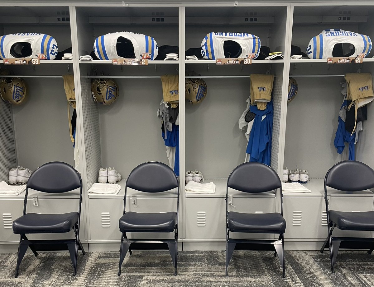 Locker room is ready for the @LABowlGame