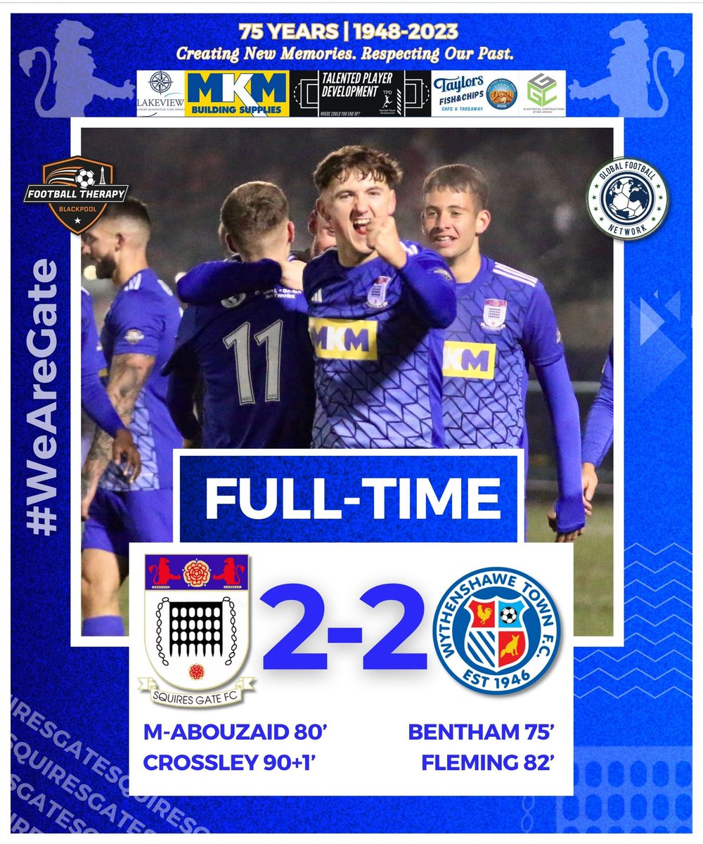 Squires Gate FC tweet media