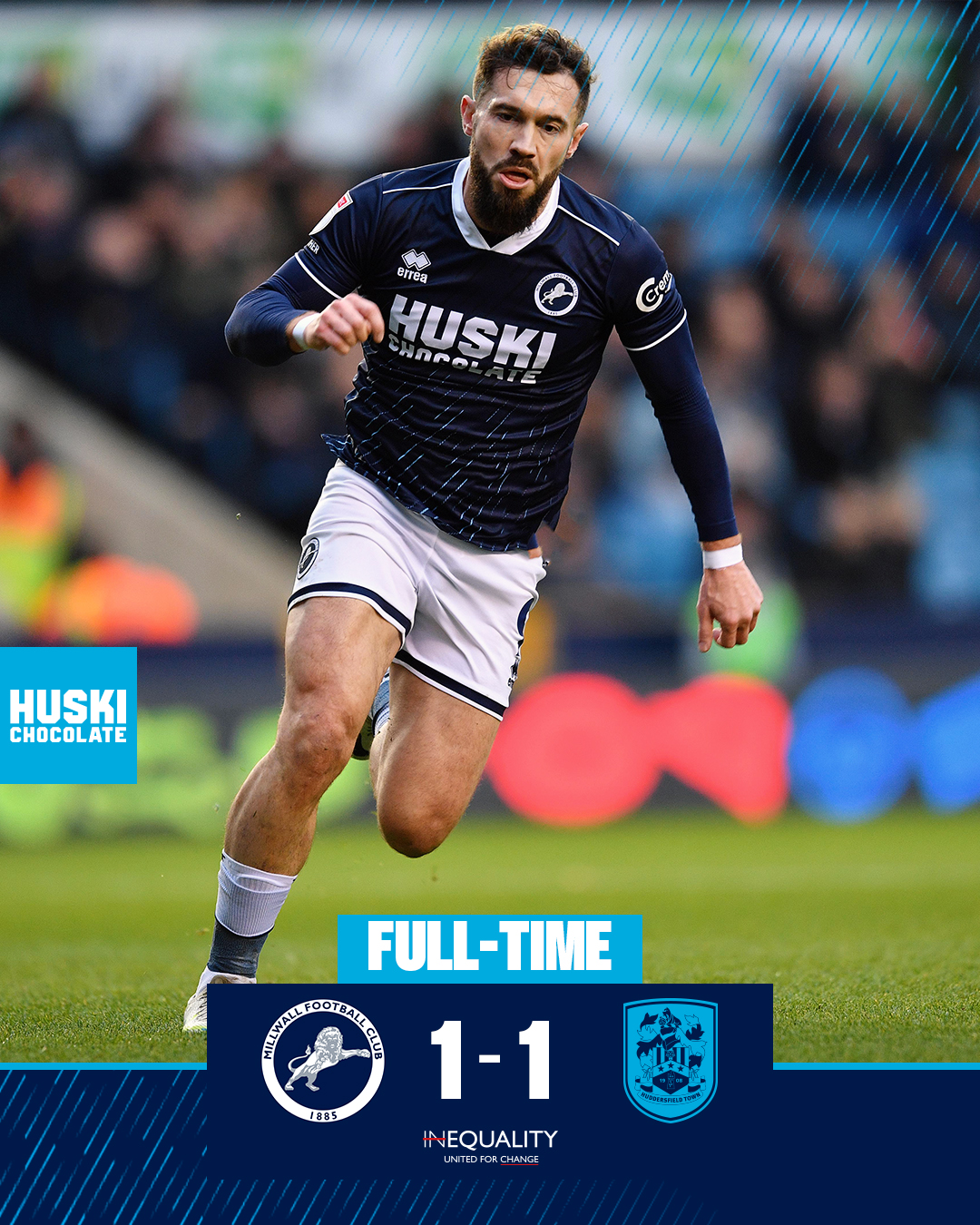 Huddersfield Beat Millwall