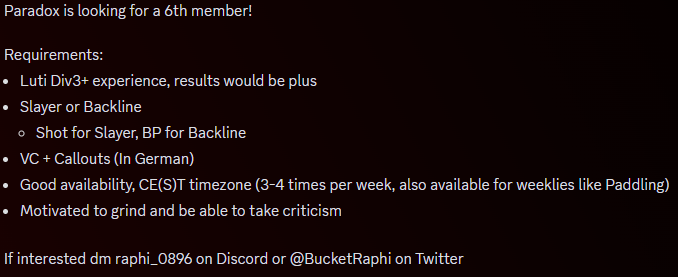 Arsenal_Spll's tweet image. We're looking for a 6th member for our team!
Likes and/or RTs appreciated