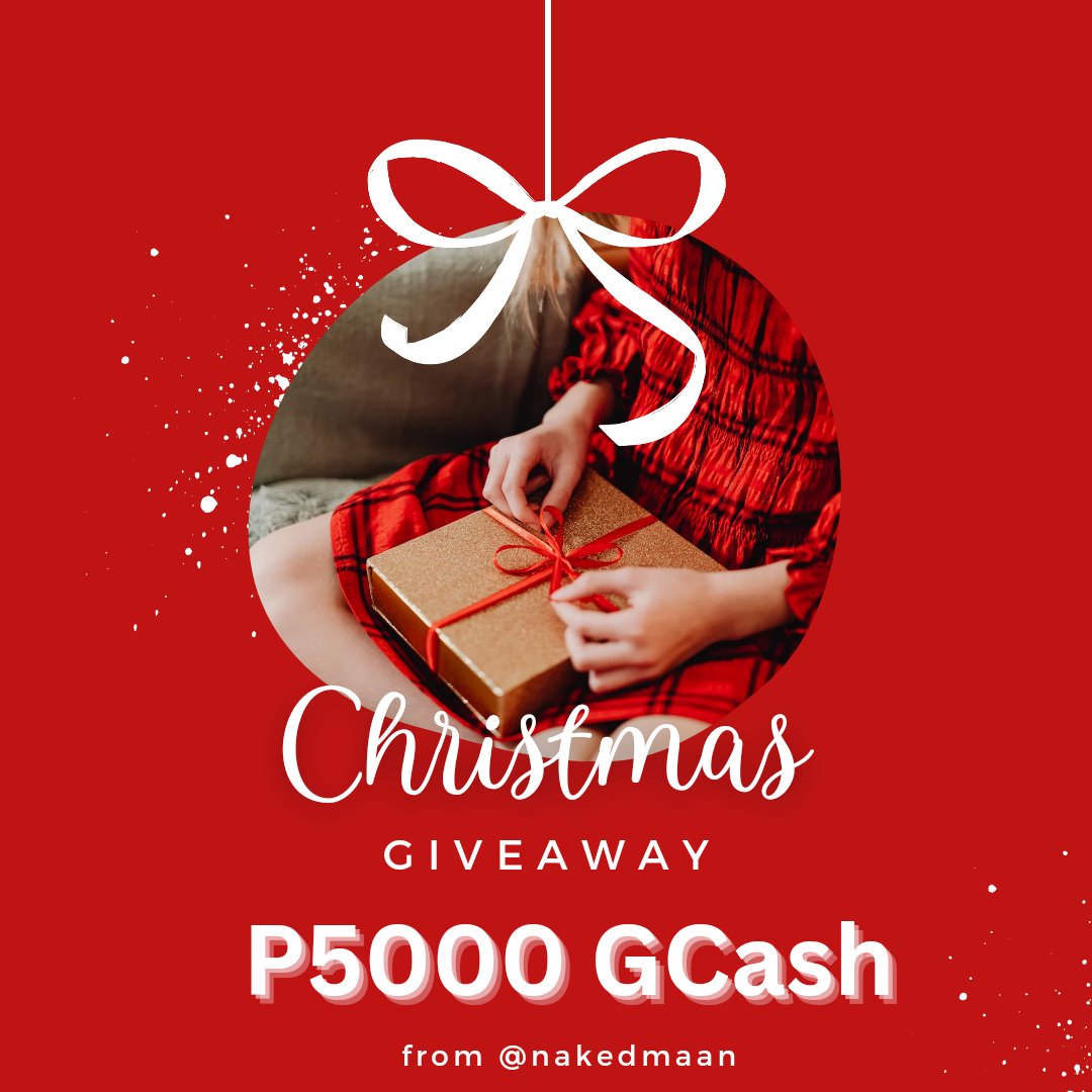🏆 P5000 #GCASH #GIVEAWAY! 💕
Yes, 5K. Galing sa dakilang X Dzaddy ng taon ||taon||. 😂🤭

1️⃣Follow @nakedmaan &amp; <a href="/lizmoneyweb/">Lizzie</a> 🔔
2️⃣RT + ❤️  
3️⃣Tag 3 friends &amp; comment anong random kindness naexperience mo sa space na to. If wala, magpakabitter ka na lang. Drop a breakup line