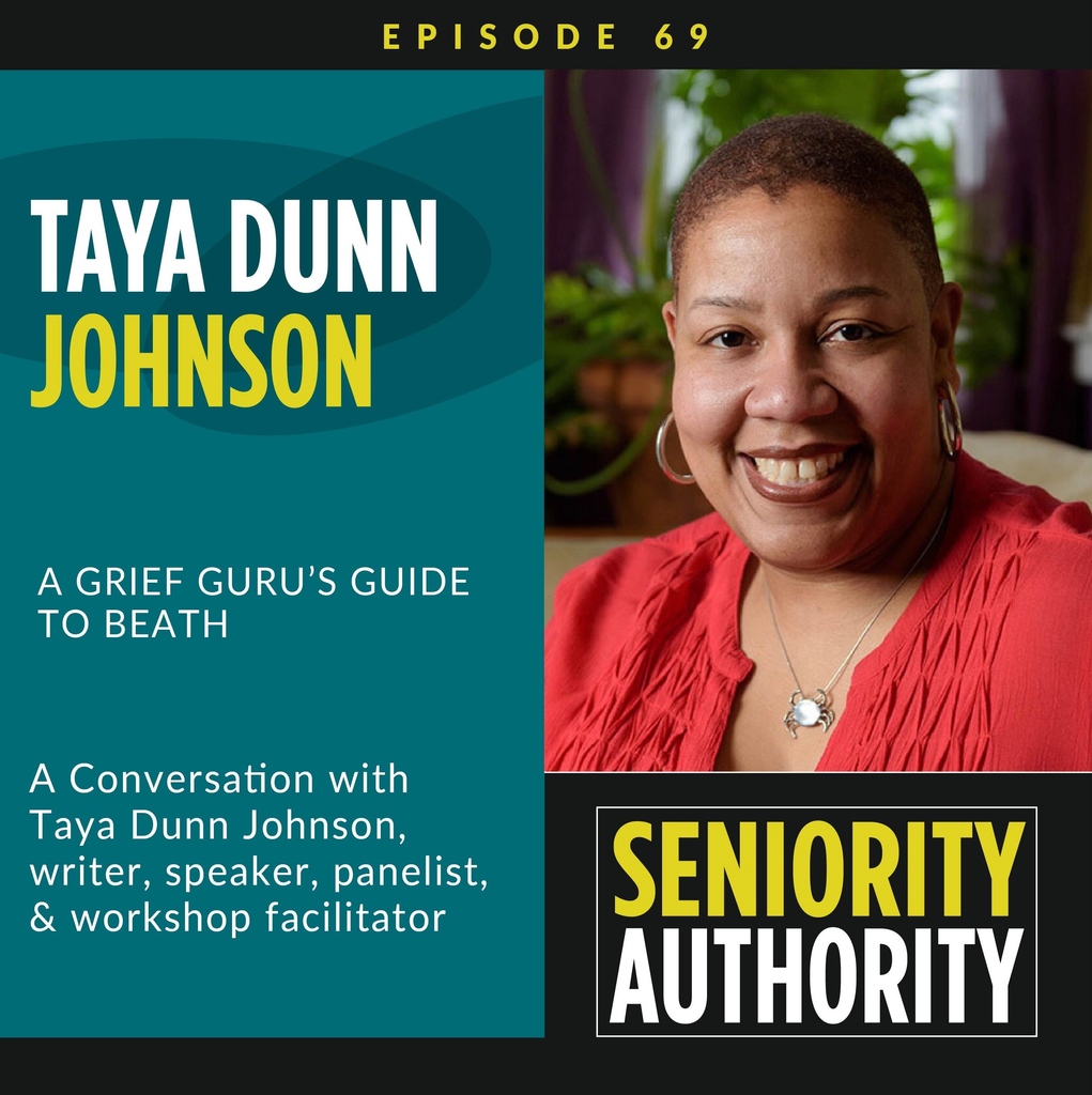 “A grieving person is making 3,001 decisions, so take one decision way and just help.”

Hear from Taya Dunn Johnson, a guest on the podcast, Seniority Authority, and learn about a "Grief Guru's Guide to Death." 

seniorityauthority.org/ep-69-a-grief-…