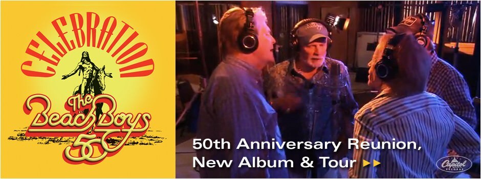 Today in 2011, The Beach Boys' 50th Anniversary Tour and New Studio Album was announced by @CapitolRecords