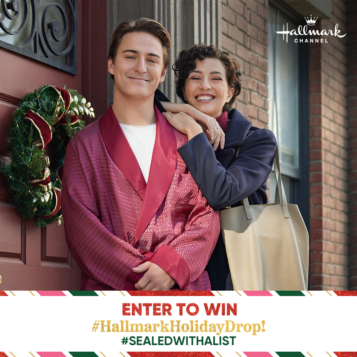 Last chance to be one of the #HallmarkWinners! Los Angeles & NYC, Re-Tweet TODAY using #HallmarkHolidayDrop and #SealedWithAList #contest for a chance to win a gift box dropped at your door for the #SealedWithAList premiere tonight at 8/7c! 🎁 Rules: fooji.info/ctc_rules