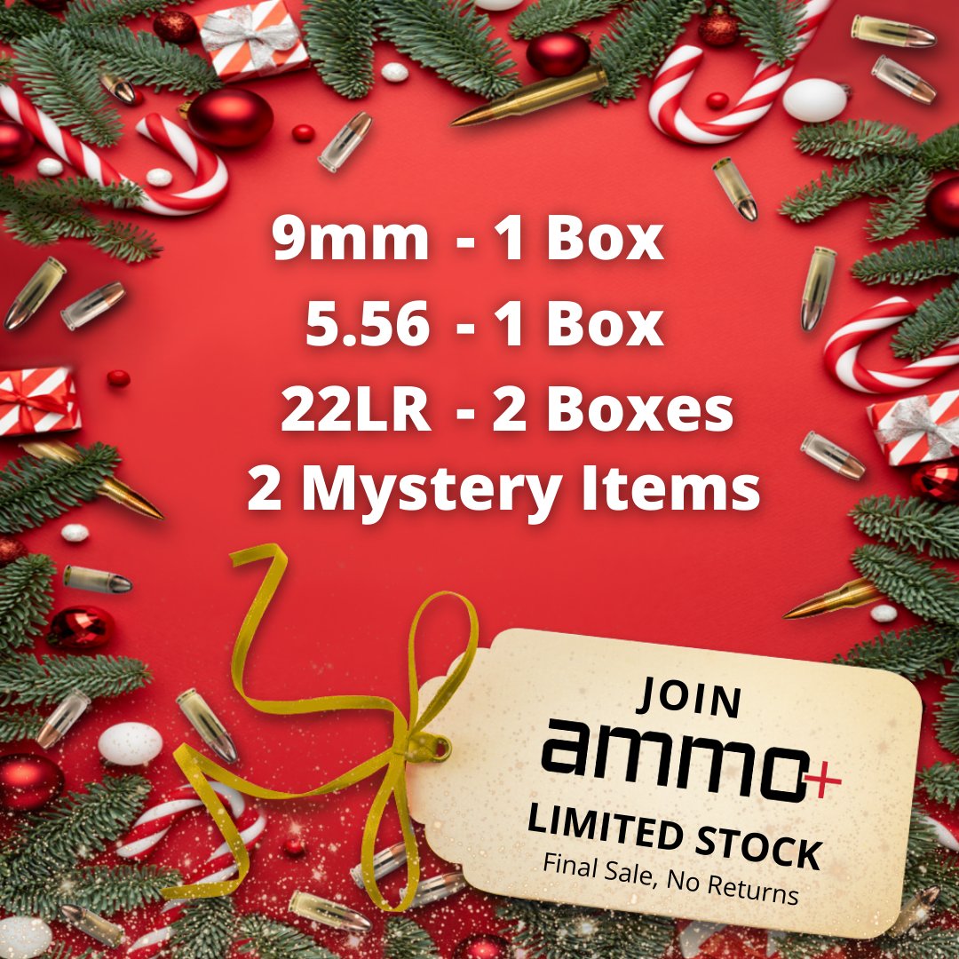 Oh, what fun it is to save! 🎉🎅🏻 it's the last day of our 12@12 Days of Deals. discover the perfect gifts with this bundle. Don't miss out!

#aimon #ammo #shootingrange #targetshooting
#pewpew #tactical #ammunition #christmasdeals
#WonderfulDeals #ChristmasSavings