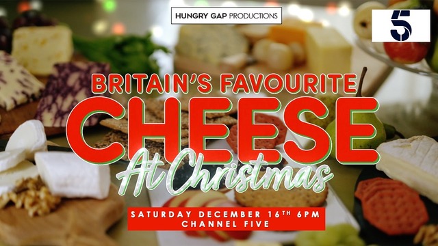 Britain's favourite mongers @cheeseexplorer @PatrickMcGuigan and That Other Guy with all your Xmas cheese needs, Channel 5 tonight, 6:05 PM FEEL THE BENEFIT @digthisfood @hungrygap