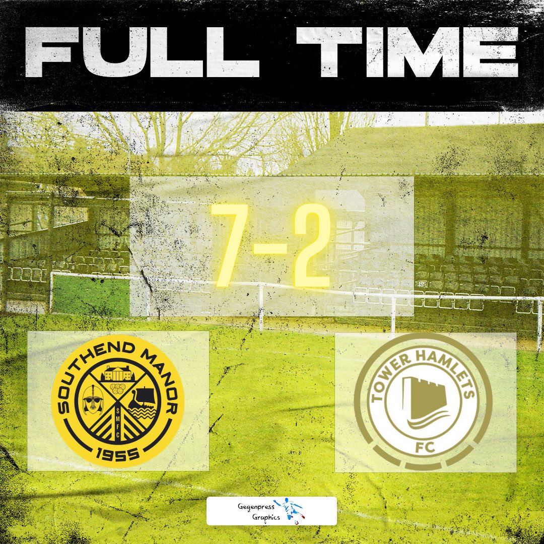 Southend Manor FC (@southendmanorfc) on Twitter photo What a lovely Christmas gift🥳🥳🟡⚫️
.
Full Time Feelinggg - All the best to <a href="/TowerHamletsFC/">Tower Hamlets FC</a> for the rest of the season!!
.
#upthemanor #fulltime #nonleaguefootball #yoursouthend What a lovely Christmas gift🥳🥳🟡⚫️
.
Full Time Feelinggg - All the best to <a href="/TowerHamletsFC/">Tower Hamlets FC</a> for the rest of the season!!
.
#upthemanor #fulltime #nonleaguefootball #yoursouthend