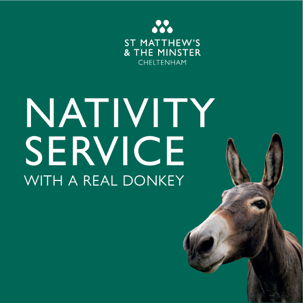 StMattsChelt's tweet image. Christmas rapidly approaches so why not head down to St. Matt's tomorrow for 10.00am and join in with the Nativity. A stable awaits, there's costumes to wear, carols to sing and a real Donkey to meet as we explore together the truth of the Christmas Story. Something for all!