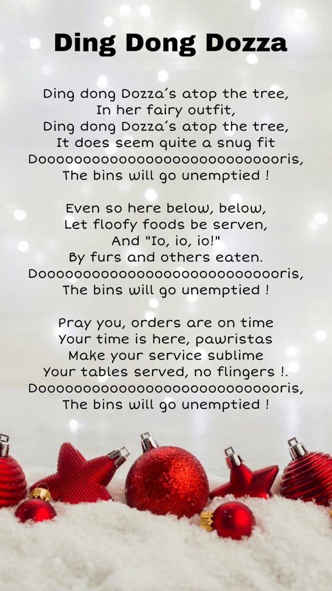 TheMeowmasked's tweet photo. This next @BungandZip creation is a tribute to #hedgewatchcafe purrista, Ambience Creator, Bin Operative and floofin’ about expert, Doris @DomainDoris The #MeowMaskedSingers may be a mystery, but there is no mystery about the wonder of Doris!🎄🪇 https://t.co/wuhimfAuzP