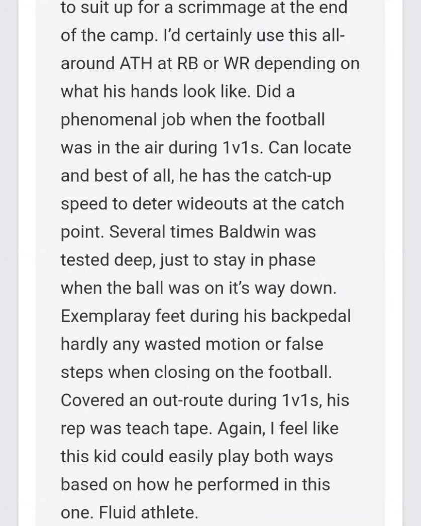 Justin Baldwin (@justinb50464315) on Twitter photo Thank You @PRZPAvic for the write up on me as one of the Top Performers at the <a href="/PrepRedzoneNY/">Prep Redzone New York</a> <a href="/PrepRedzoneNJ/">Prep Redzone New Jersey</a> showcase 🙏🏾really appreciate it! <a href="/CoachNapoleon/">Brandon Napoleon</a> @Browncoachweave <a href="/CoachFaggiano/">Blaise Faggiano</a> <a href="/CoachMoore_99/">Sean Moore</a> <a href="/CoachDHilliard/">Coach Hilliard</a> <a href="/CoachDShearer/">Doug Shearer</a> <a href="/Coach_Mul/">Dan Mulrooney</a> <a href="/CoachSantella/">Mike Santella</a> <a href="/LIBLITZ/">LI BLITZ</a> Thank You @PRZPAvic for the write up on me as one of the Top Performers at the <a href="/PrepRedzoneNY/">Prep Redzone New York</a> <a href="/PrepRedzoneNJ/">Prep Redzone New Jersey</a> showcase 🙏🏾really appreciate it! <a href="/CoachNapoleon/">Brandon Napoleon</a> @Browncoachweave <a href="/CoachFaggiano/">Blaise Faggiano</a> <a href="/CoachMoore_99/">Sean Moore</a> <a href="/CoachDHilliard/">Coach Hilliard</a> <a href="/CoachDShearer/">Doug Shearer</a> <a href="/Coach_Mul/">Dan Mulrooney</a> <a href="/CoachSantella/">Mike Santella</a> <a href="/LIBLITZ/">LI BLITZ</a>