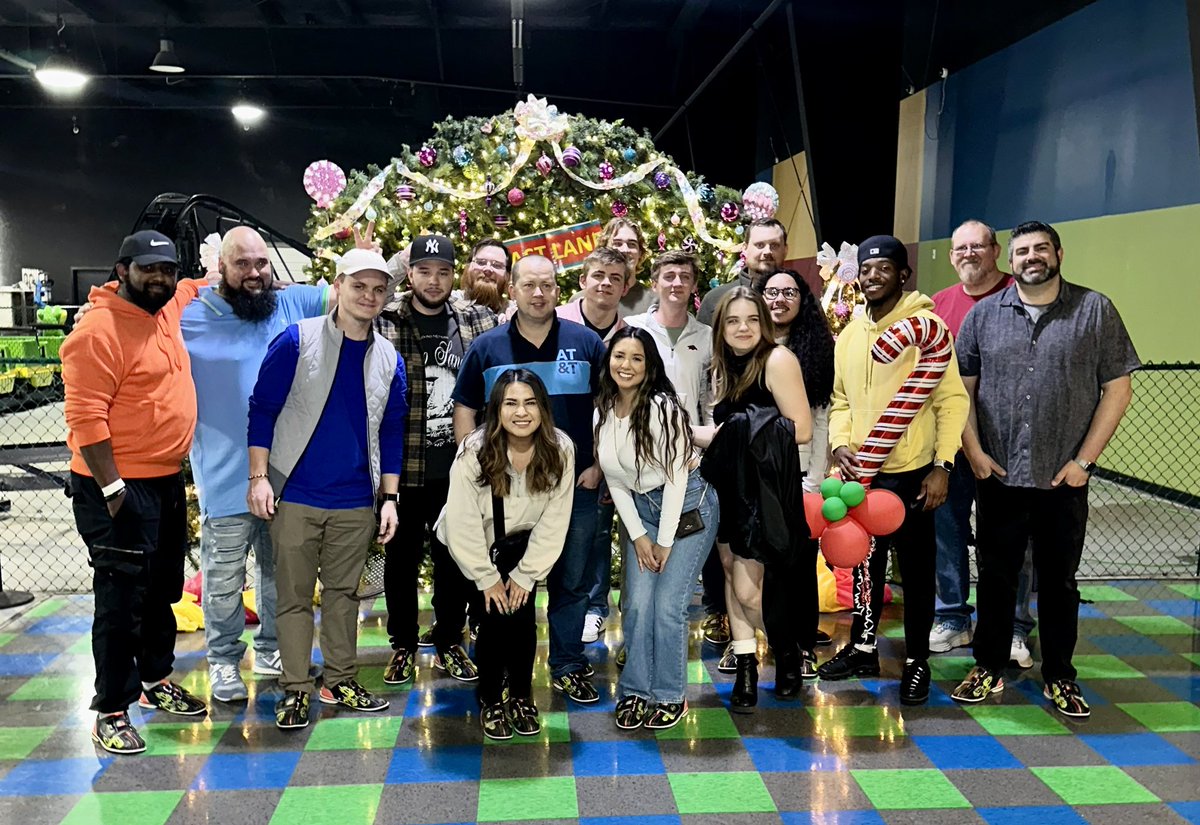 Such a fun Christmas team builder 🎄☃️ Fayetteville Team 🫶🏽 @KAMO_A_Train <a href="/KAMOkonnects/">𝐾𝐴𝑀𝑂</a> <a href="/LifeAtATT/">Life at AT&T</a> <a href="/matt12johnson/">Matthew Johnson</a> <a href="/Farzad_Farokhi/">Farzad Farokhi</a> <a href="/GordinATT/">Anthony Gordin</a>