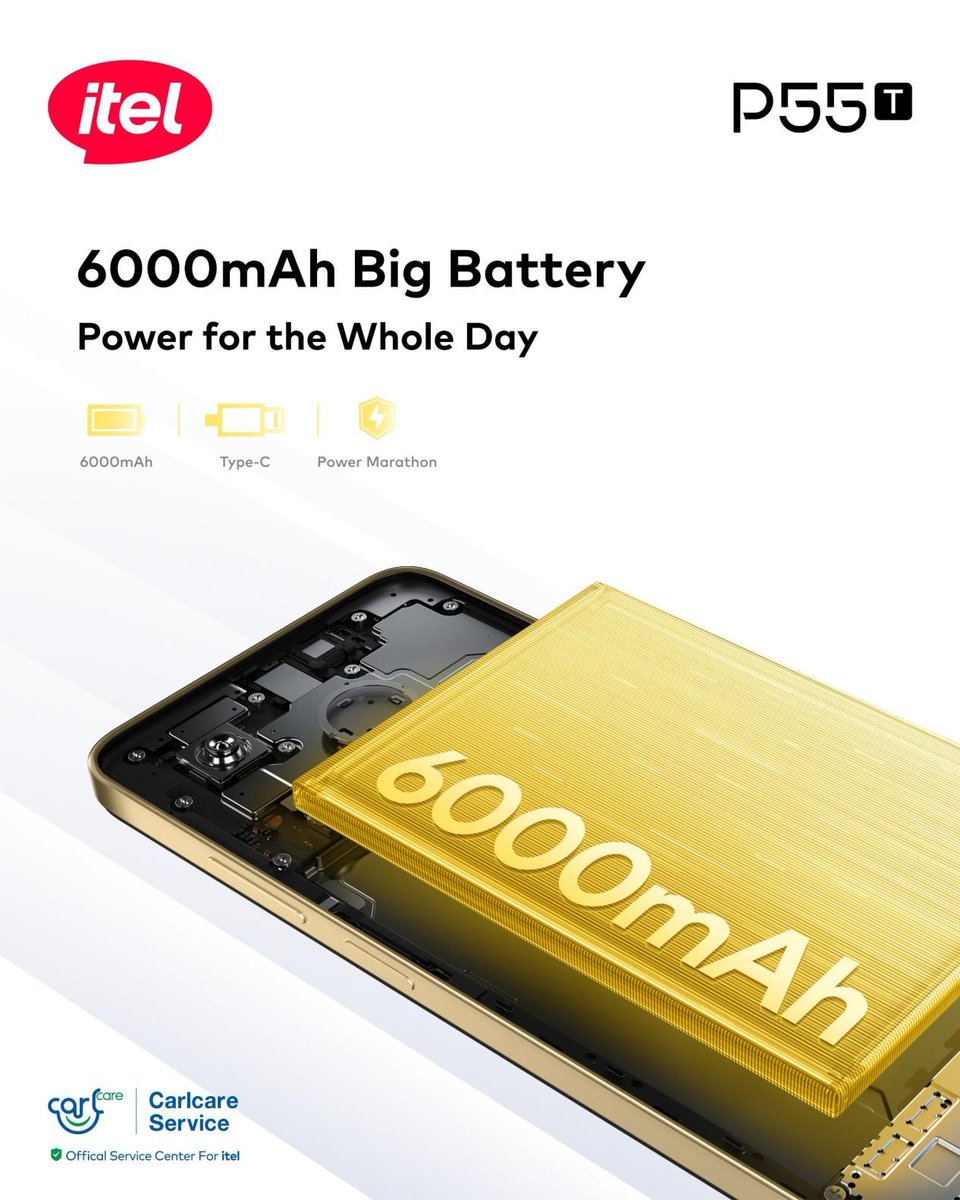 itel P55T unveil in Nigeria
6.56' Punch-hole 90Hz
Android 14 Go Edition
6000mAh battery 18W 
128+8GB Memory,
50MP📸
Type-C port,
🌈Astral Purple, Astral Gold, Astral Black 💥📱 #itelP55T #Android14Go #BudgetFriendlyTech 1/2