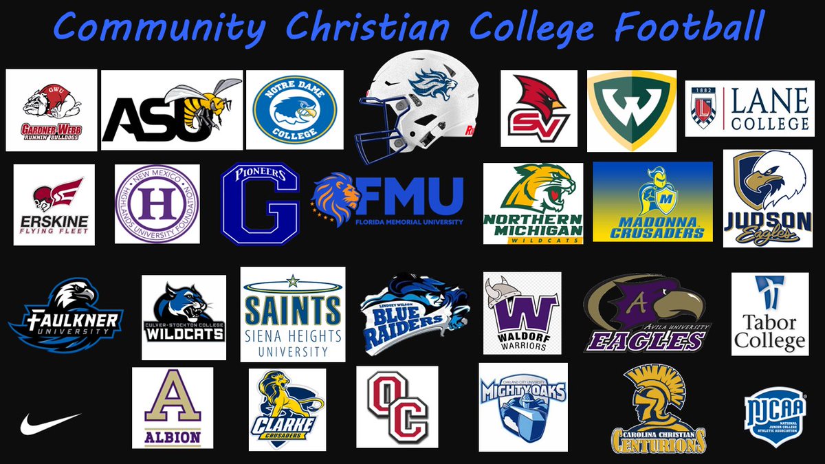 CCCLionsFB's tweet image. Grateful to all of the programs - Divisions I, II, III, and NAIA - that have given our players an opportunity to continue playing ball and most importantly, earn a four-year degree.  

#DetroitsJUCO #TheBluePr1nt #TheProg24m