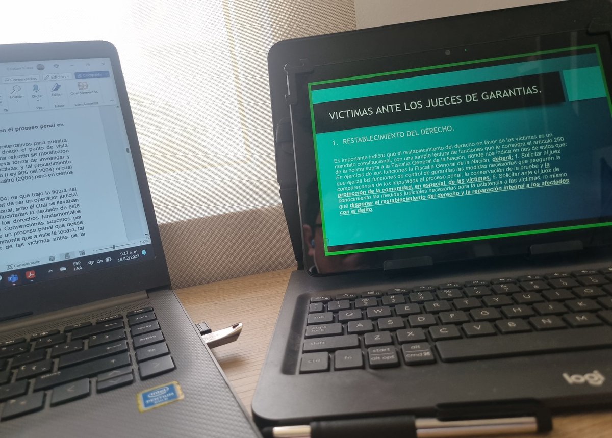 SoyLitigante's tweet image. Hoy dictando clases en diplomado de derecho procesal penal. Tema: Víctimas y aspectos civiles en el proceso penal.
 Gracias por la oportunidad @TirantColombia @CedepCol @Hernan_MirandaA @CPenalistas