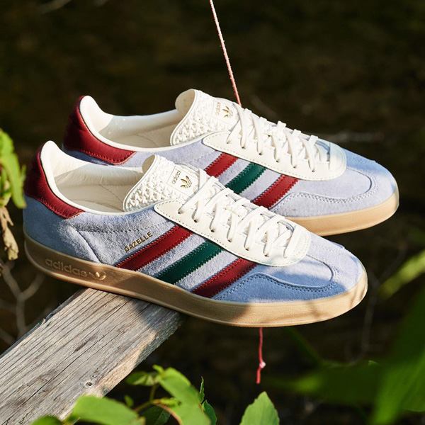 Kicks Deals on X You can now SAVE 60 on the adidas Gazelle Indoor at 90 each FREE shipping is available. promotion Blue Dawn Collegiate Burgundy https t o1VT38MzTG Collegiate Burgundy Arctic Fusion