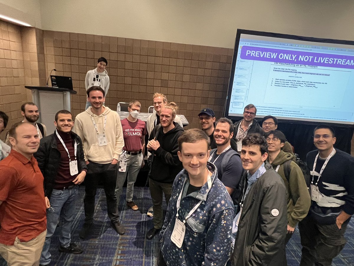 MimeeXu's tweet image. Come to our ML for Systems poster session at 11:35 if y’all have more questions for Chris!

#NeurIPS2023 #MLforSystems #Modular 
@clattner_llvm @DZhang50