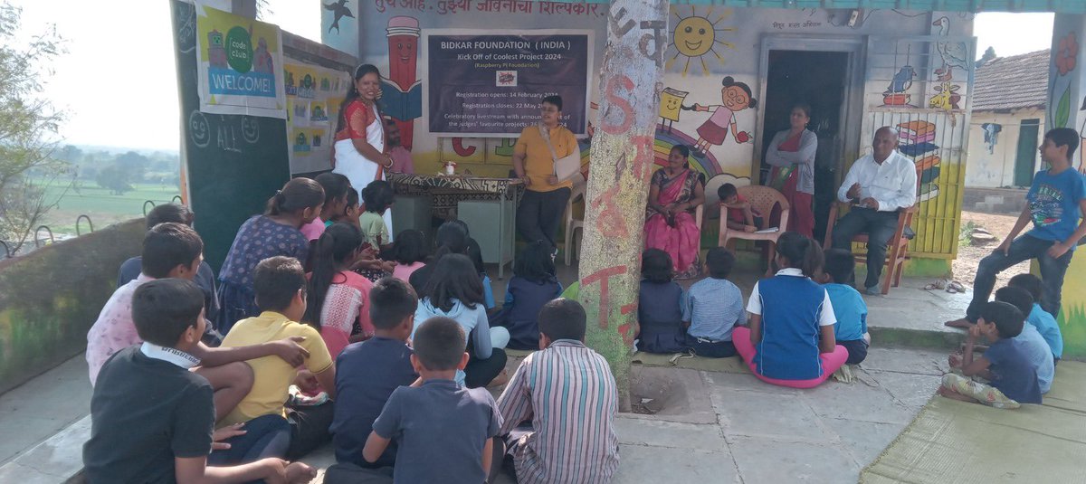 Vasundhara (@vas_raspberrypi) on Twitter photo Day 3 at Pune with <a href="/BIDKARFOUNDATI1/">𝑿𝑹𝑷 𝗡𝗼𝘁𝗶𝗳𝗶𝗰𝗮𝘁𝗶𝗼𝗻</a> - all smiles, lovely people and visiting a <a href="/CodeClubGlobal/">Code Club Global</a> on the top of a hill 🗻
The sheer perseverance that kids is commendable. Internet access is intermittent but the will to learn how to code is permanent 💻💯
Hats off to everyone 🙌🥳 Day 3 at Pune with <a href="/BIDKARFOUNDATI1/">𝑿𝑹𝑷 𝗡𝗼𝘁𝗶𝗳𝗶𝗰𝗮𝘁𝗶𝗼𝗻</a> - all smiles, lovely people and visiting a <a href="/CodeClubGlobal/">Code Club Global</a> on the top of a hill 🗻
The sheer perseverance that kids is commendable. Internet access is intermittent but the will to learn how to code is permanent 💻💯
Hats off to everyone 🙌🥳