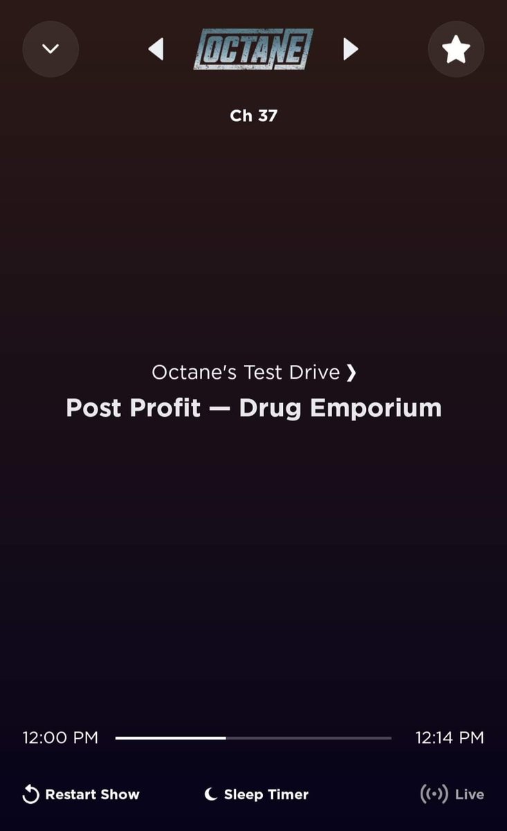 Thank you again @josemangin for including #DrugEmporium by @Post_Profit in the @SiriusXMOctane #OctaneTestDrive! This song would be perfect in the Octane rotation! 😁🤟❤️ #PostProfit #NewHardRock #NewMusic @CiBabs @shannongunz