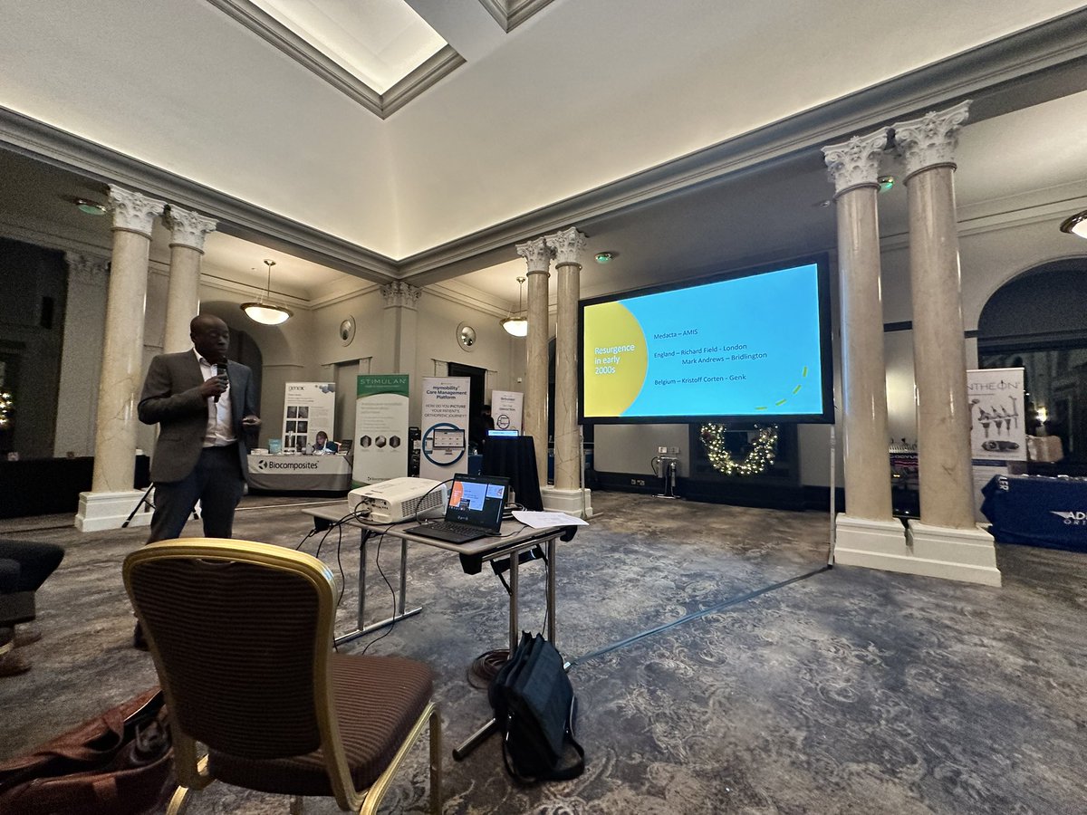 Fantastic 1st inaugural Chapel allerton orthopaedic centre (CHOC) education meeting 15.12.23 Queens Hotel LeedsThanks to <a href="/YorkshireOrtho/">North Yorkshire Orthopaedic Trainees</a> <a href="/samjain_nhs/">Sam Jain</a> <a href="/sortmyspine/">Almas Khan</a> <a href="/SAnand65/">Sanjeev Anand</a> <a href="/LeedsUpperLimb/">LULU</a> <a href="/leedshipknee/">Leeds Hip and Knee Unit</a> Mr Joe Aderinto, Mr Blair Tweedie, Mr Peter Loughenbury for fantastic talks!