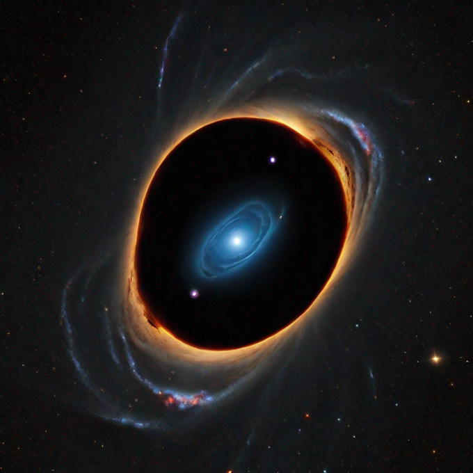 Oldest black hole, same age as the universe, discovered 13.2 billion light years away More: mesonstars.com/space/oldest-b