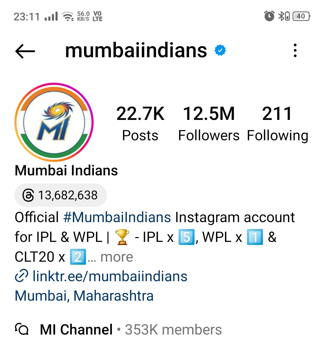 Ohhho lost 10 lakhs fans in this 2 days, 
It will be less than 10m I think by tomorrow.
Loyalty is Royalty 
#RohitSharma #Kaatera #LOYALTYISRoYalty #MumbaiIndians #IPL2024 #RCB #Ambani #Captain