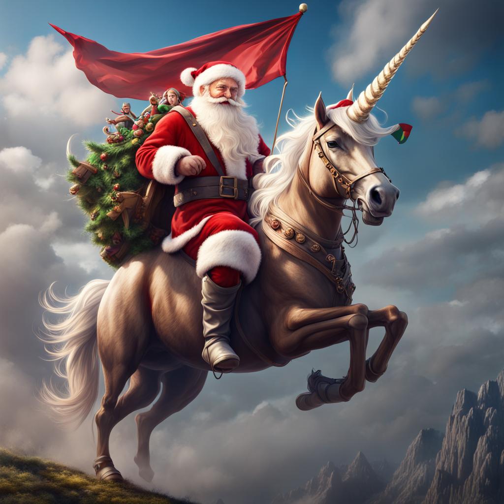 After Santa finishes delivering gifts on his reindeer sleigh to all those on the Nice List, he mounts a unicorn to slay everyone on the Naughty List.

TONIGHT! Stay on the Nice List, break out an any holiday costume, and come to Lowertown SantaCon VXI!

lowertownsantacon.info